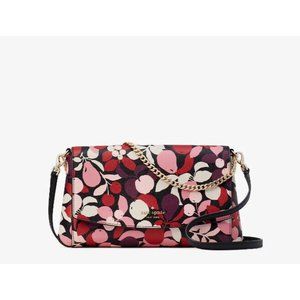 New Kate Spade Laurel Way Greer Crossbody Saffiano Floral Multi